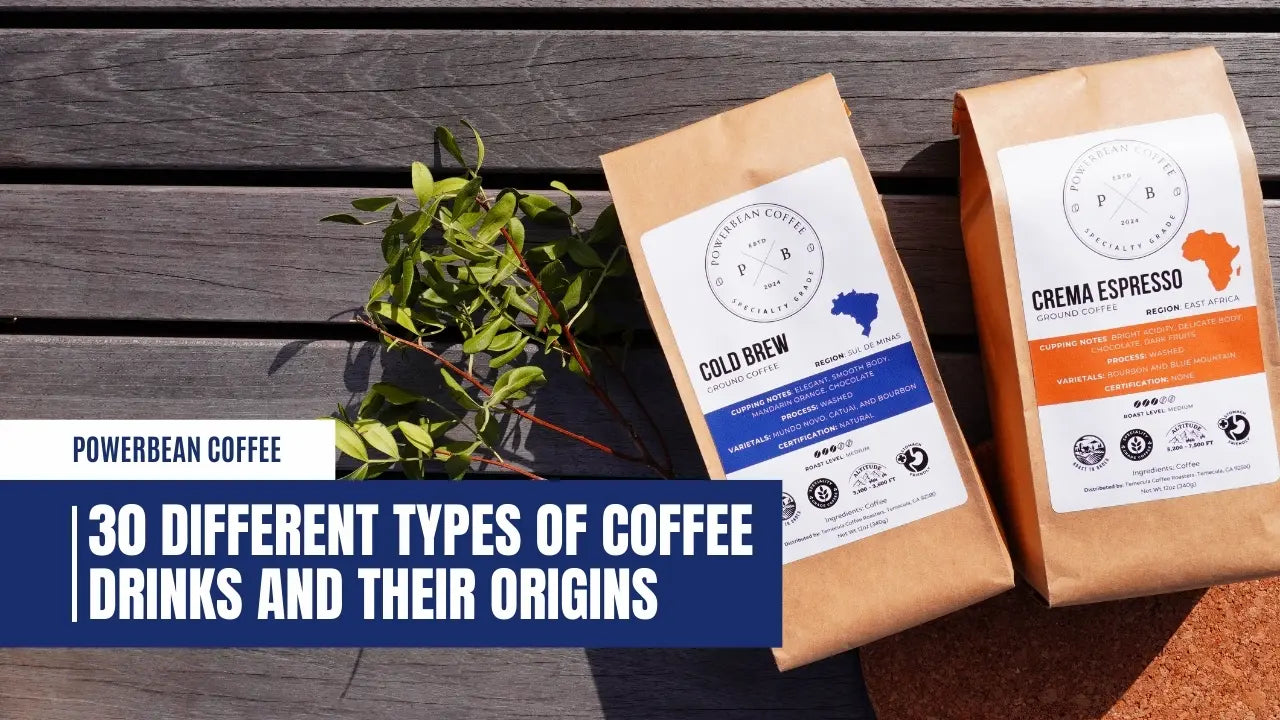 what are the different types of coffee
